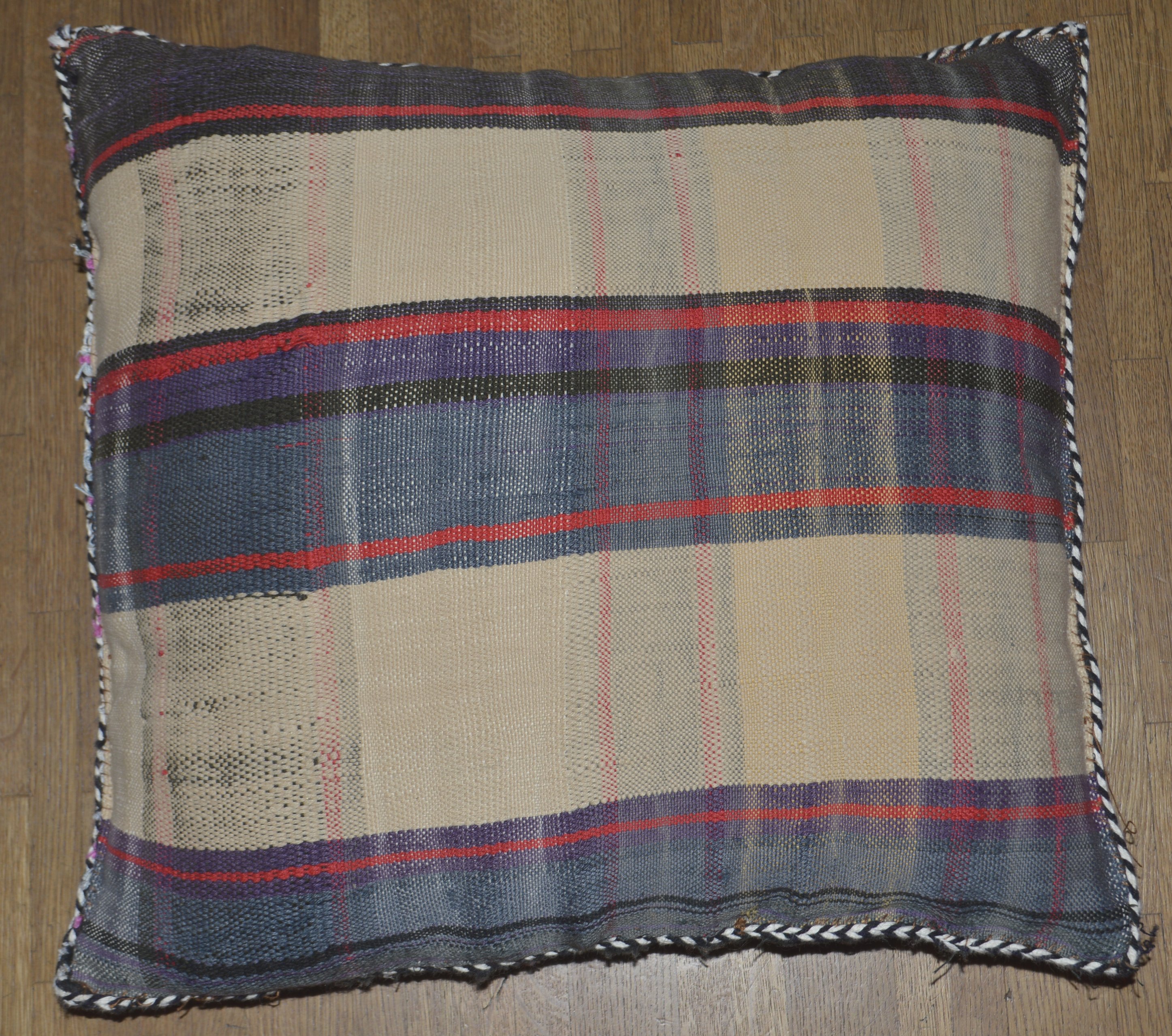 berber Kelim Kissen / KS7 / 42 cm x 40 cm 