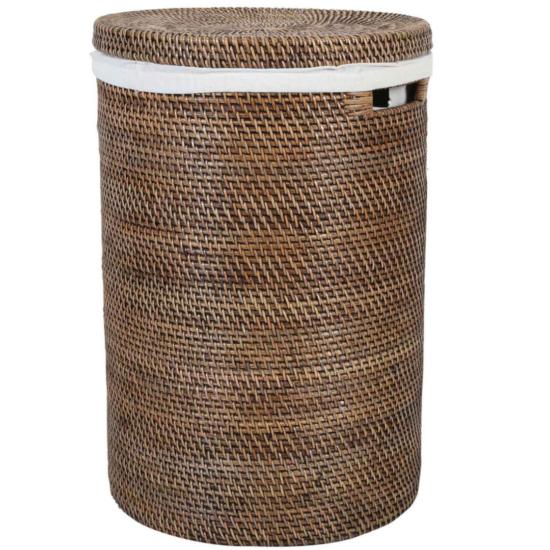 Rattan Wäschekorb Groß