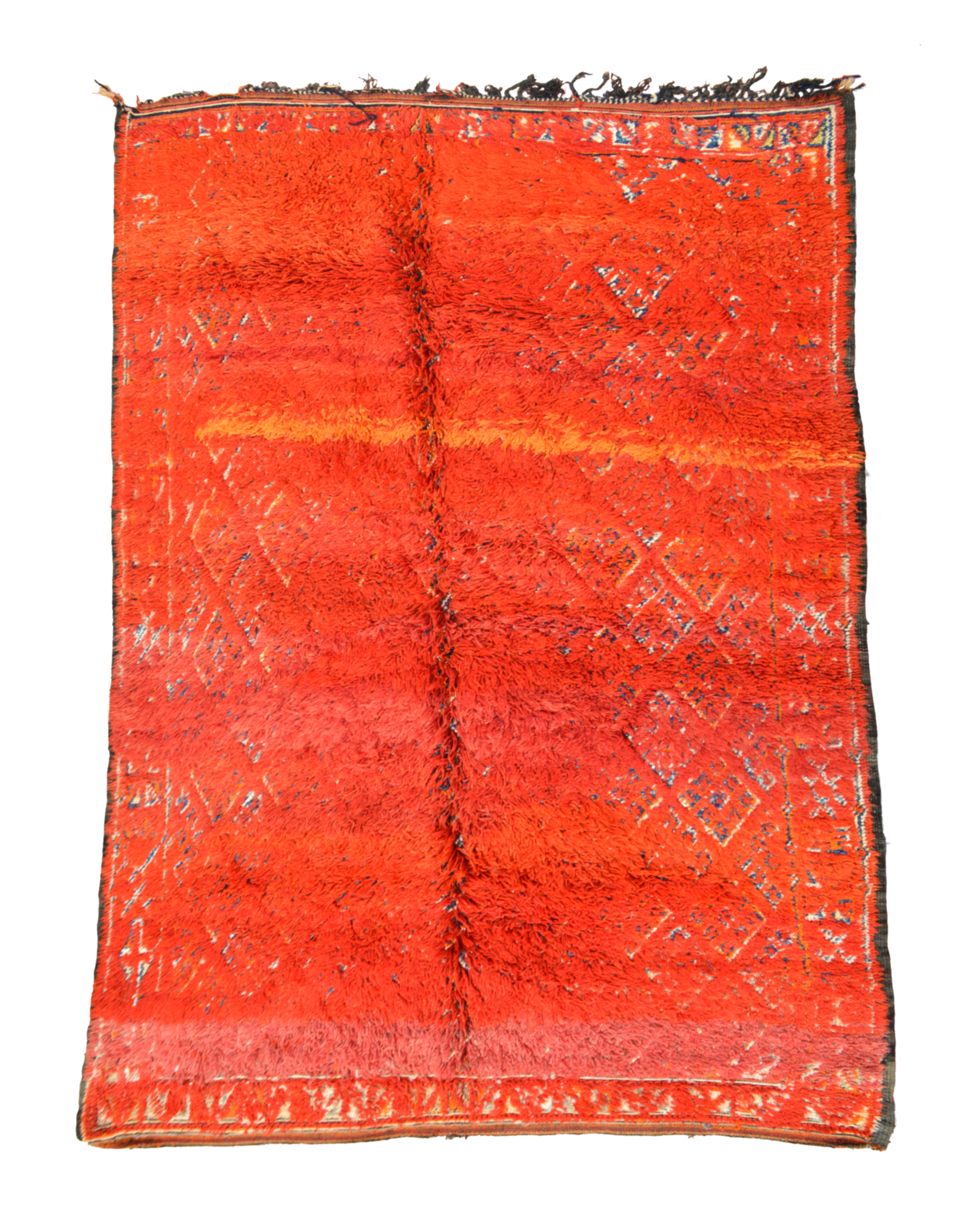 Zeitlose Schönheit: Antiker Berber Teppich aus Beni M´guild cm  265 x 185 cm