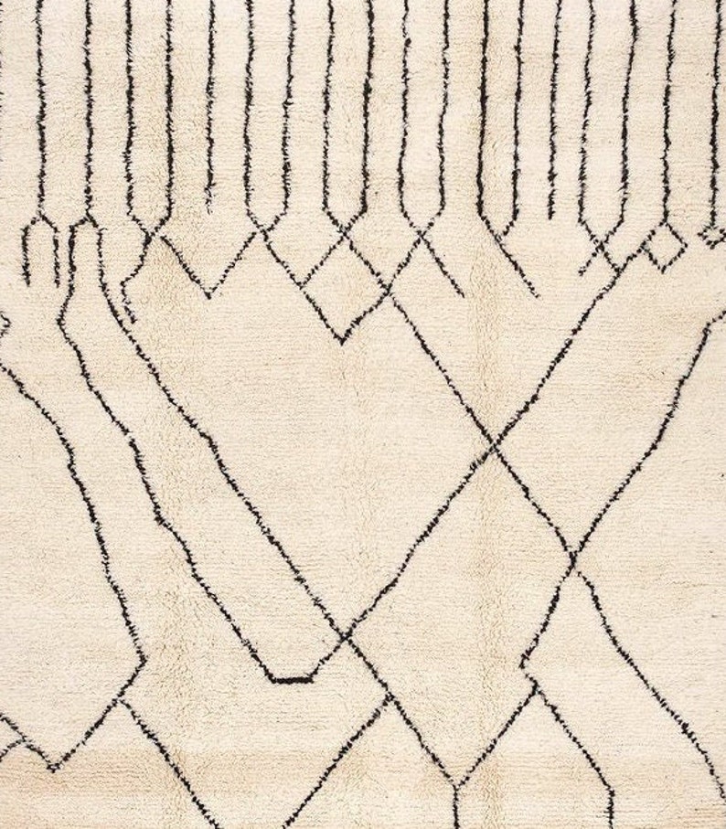 Custom Moroccan Rugs | Handmade Berber Carpets | Beni Ourain Wool Rugs