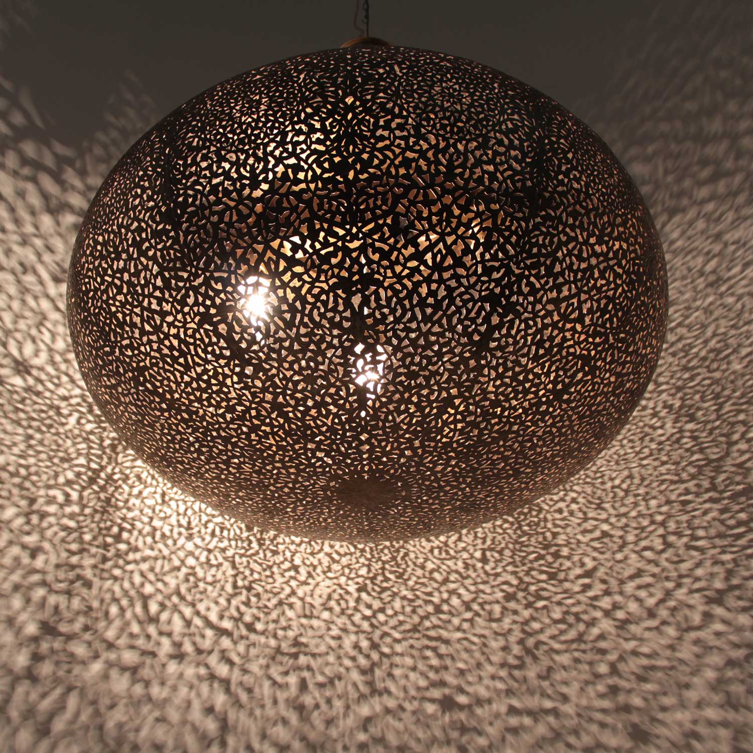 Deckenleuchte Orientalische Lampe Rund unikat