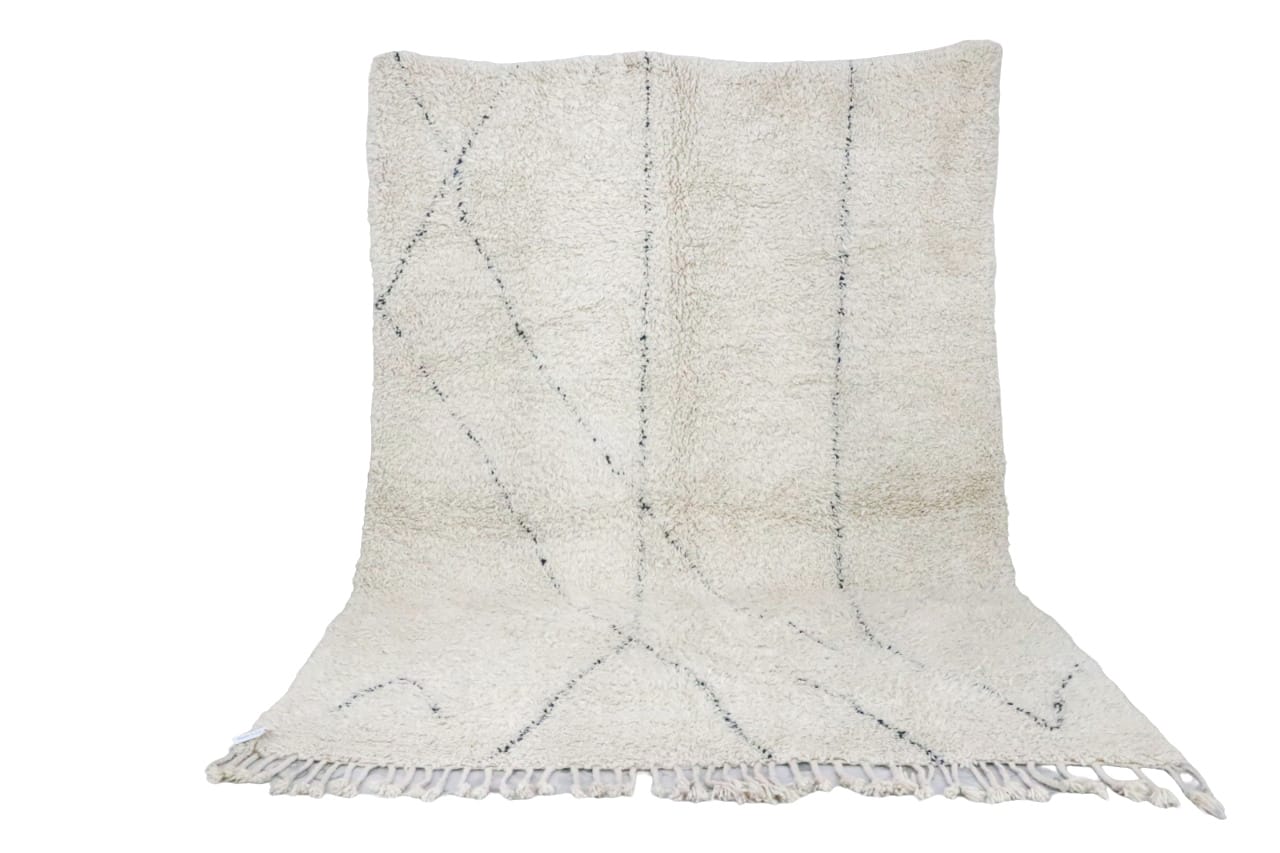 Beni Ourain Berber Teppich 225 x 317 cm  