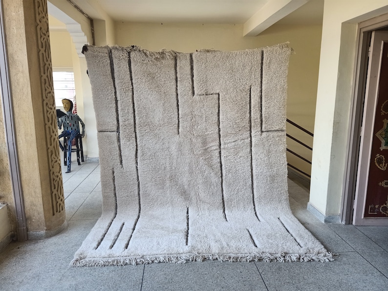 Custom Moroccan Rugs | Handmade Berber Carpets | Beni Ourain Wool Rugs
