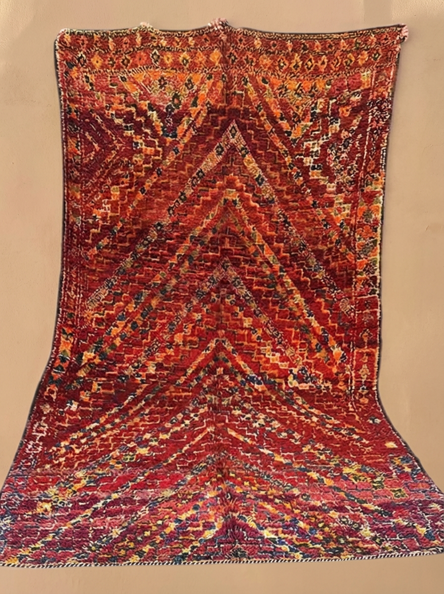 Alter Vintge Teppich  340 x 195 cm – Unikat  V16