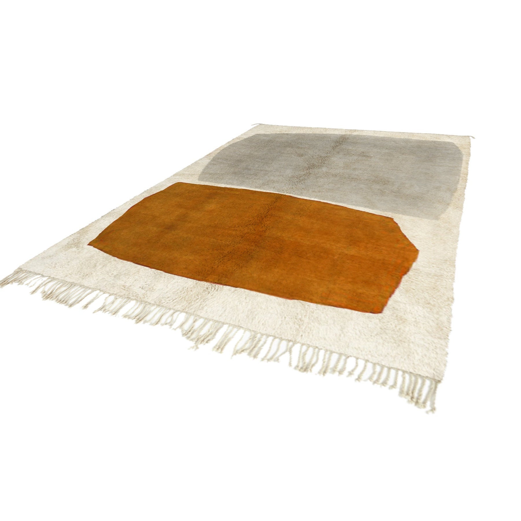 Desert Oasis - Modern Beni Ourain with Earthy Tones