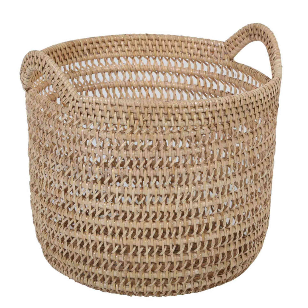 Rattankorb mit Henkel 