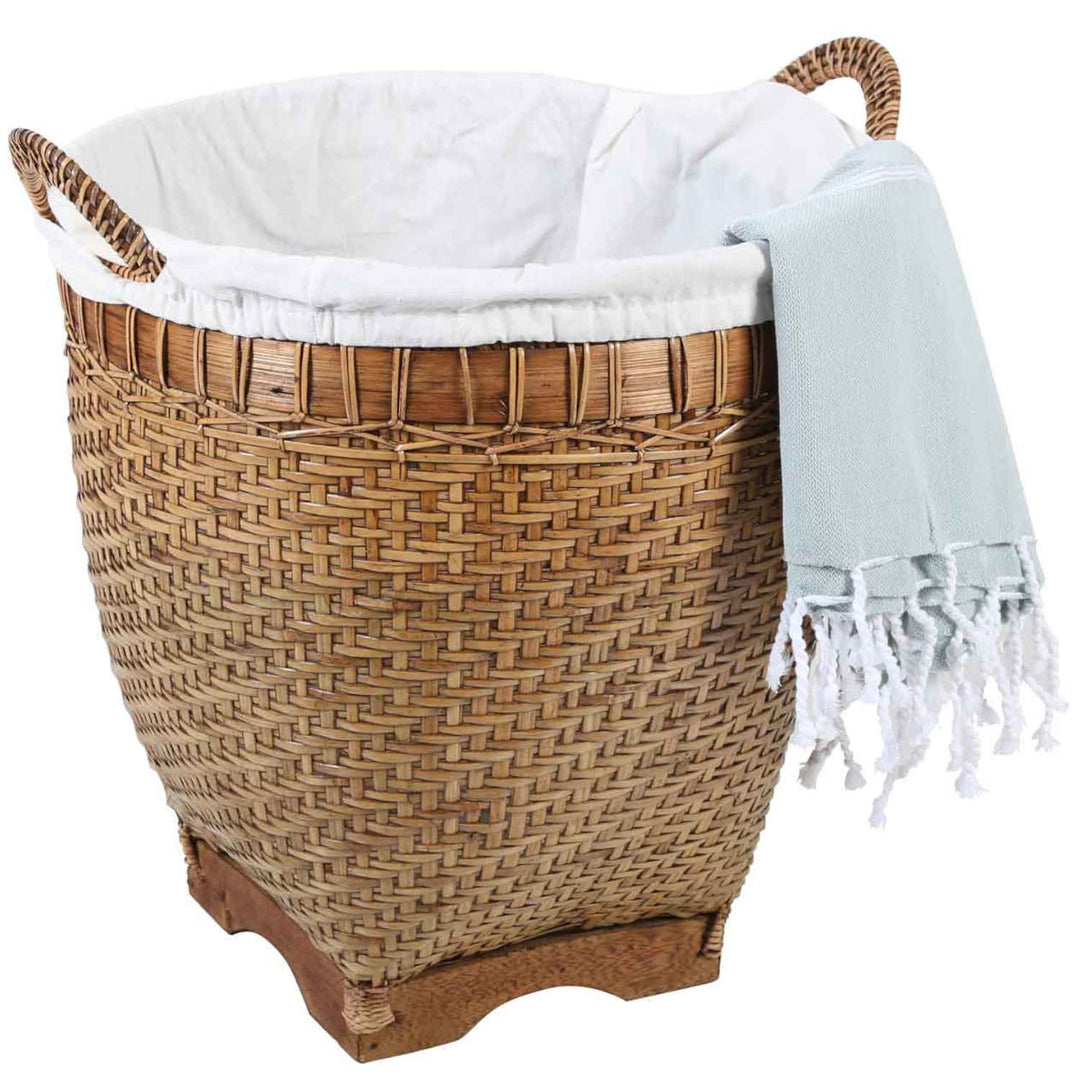 Rattan Wäschekorb Ava 3er Set