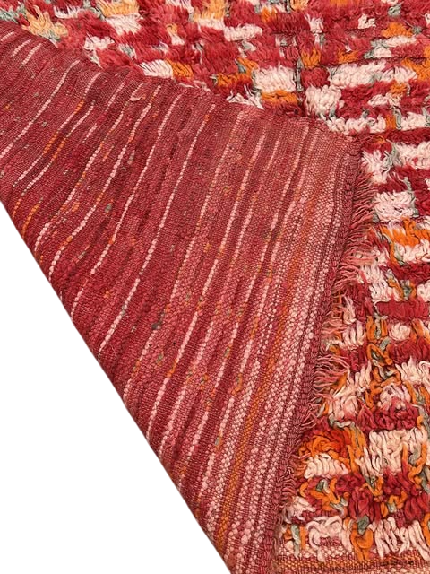 Alter Teppich – vintage Moroccan  Rug Beni Mguild   230 x 150 cm – Unikat  V32