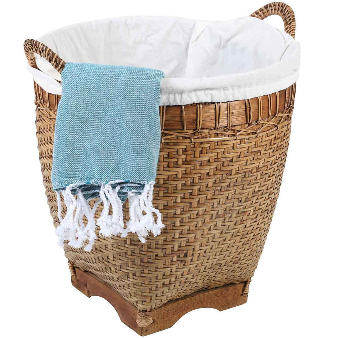 Rattan Wäschekorb Ava 3er Set