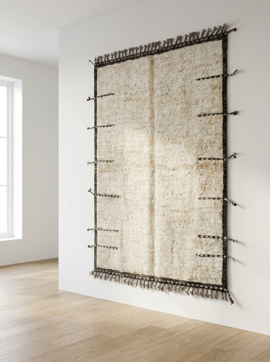 Creamy Beni Ourain for Cozy Spaces 