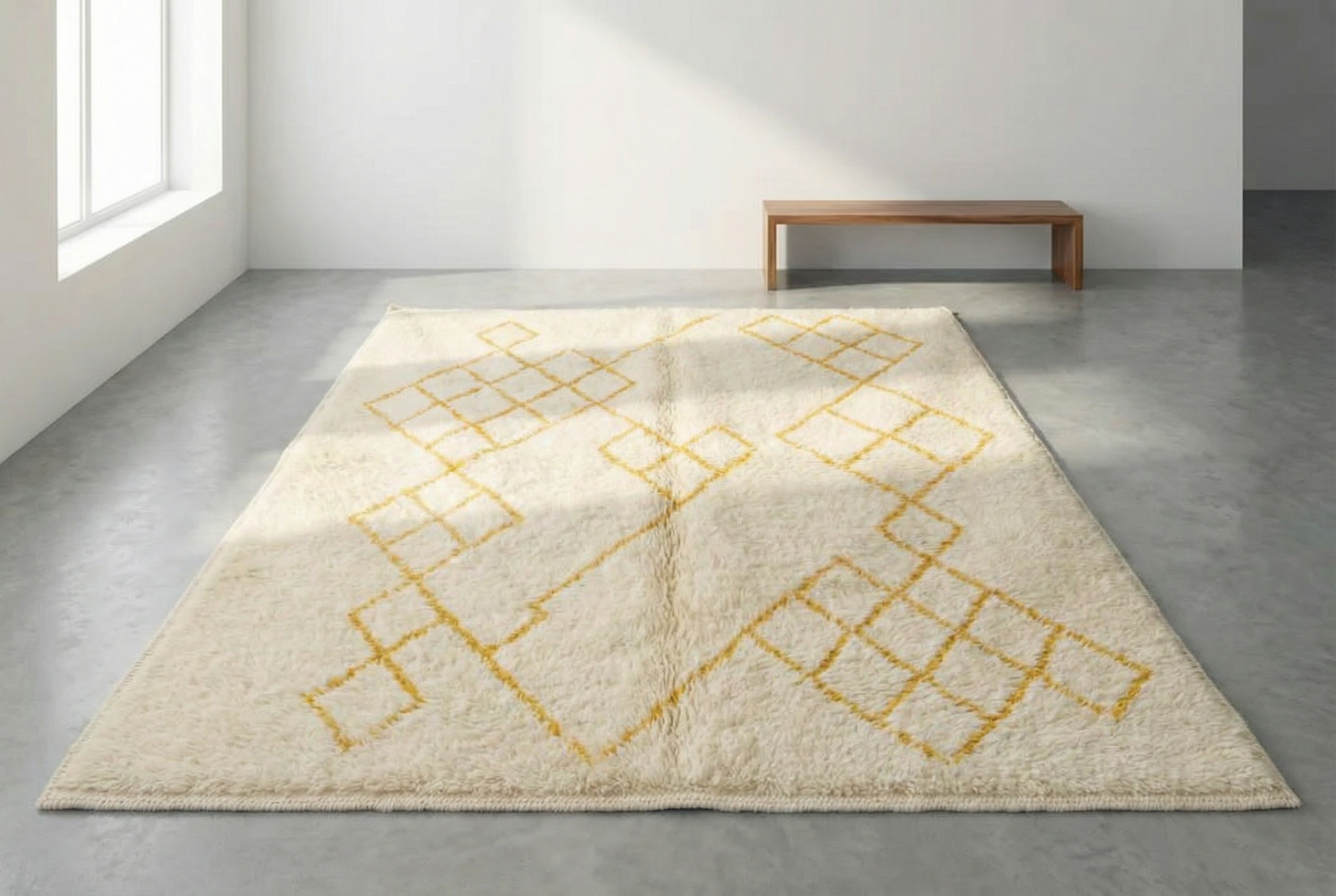 Custom Moroccan Rugs | Handmade Berber Carpets | Beni Ourain Wool Rugs