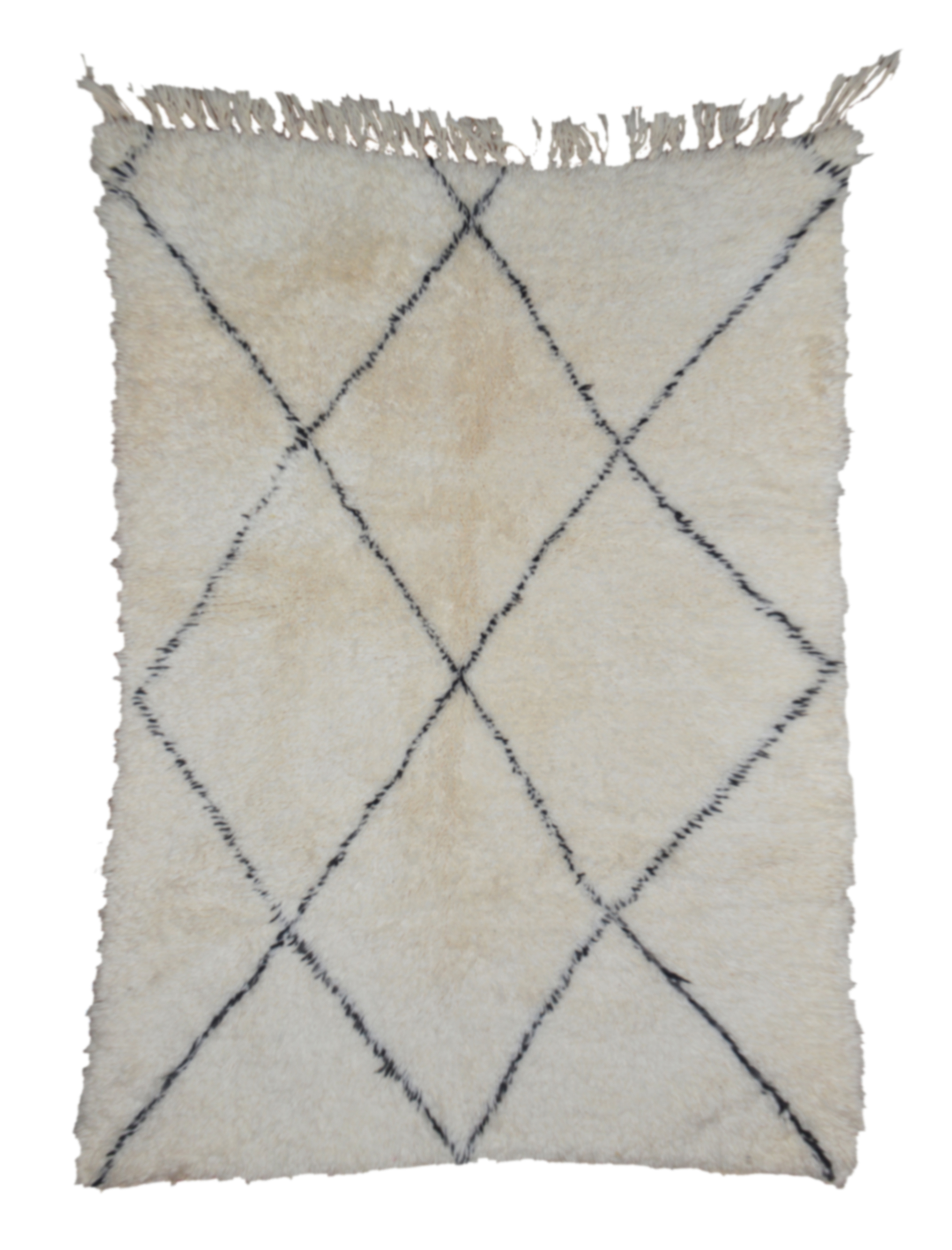 175 x  125 cm Beni Ourain berber rug 