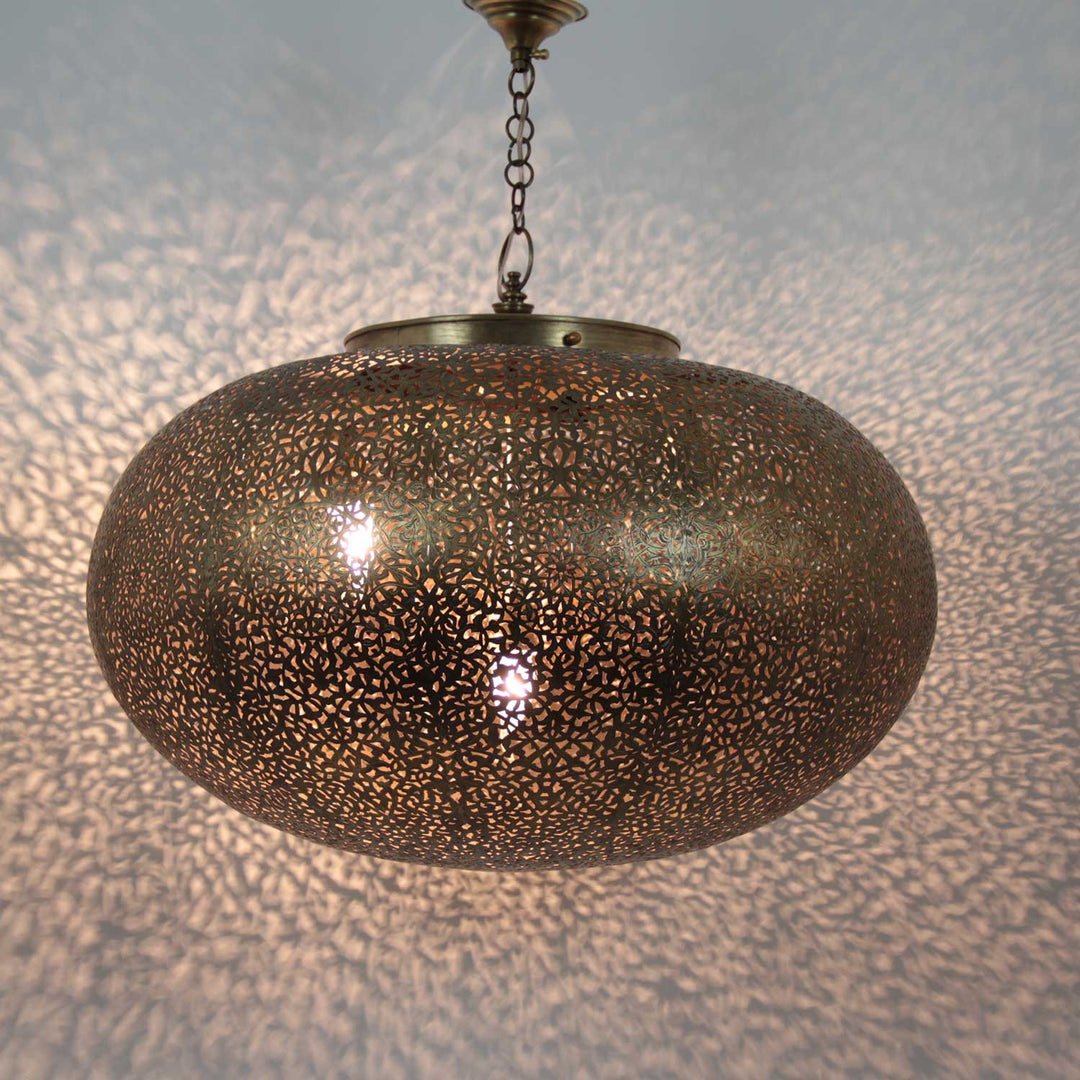 Deckenleuchte Orientalische Lampe Rund unikat