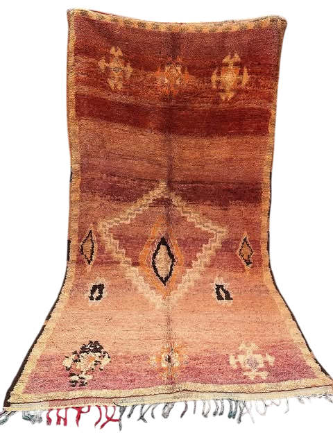 Alter Teppich – vintage Moroccan Boujaad  310 x 160 cm – Unikat  V34