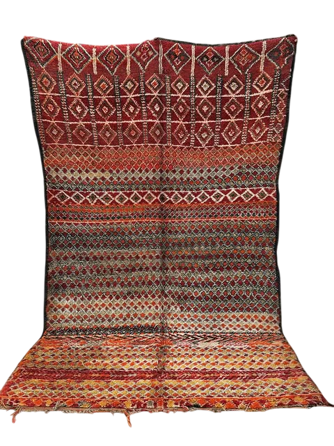 Alter Vintge Teppich  295 x 180 cm – Unikat V7