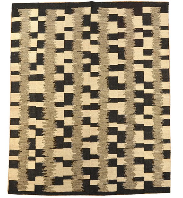 Vintage feiner Kelim Teppich  – 240 x 190 cm Unikat 16