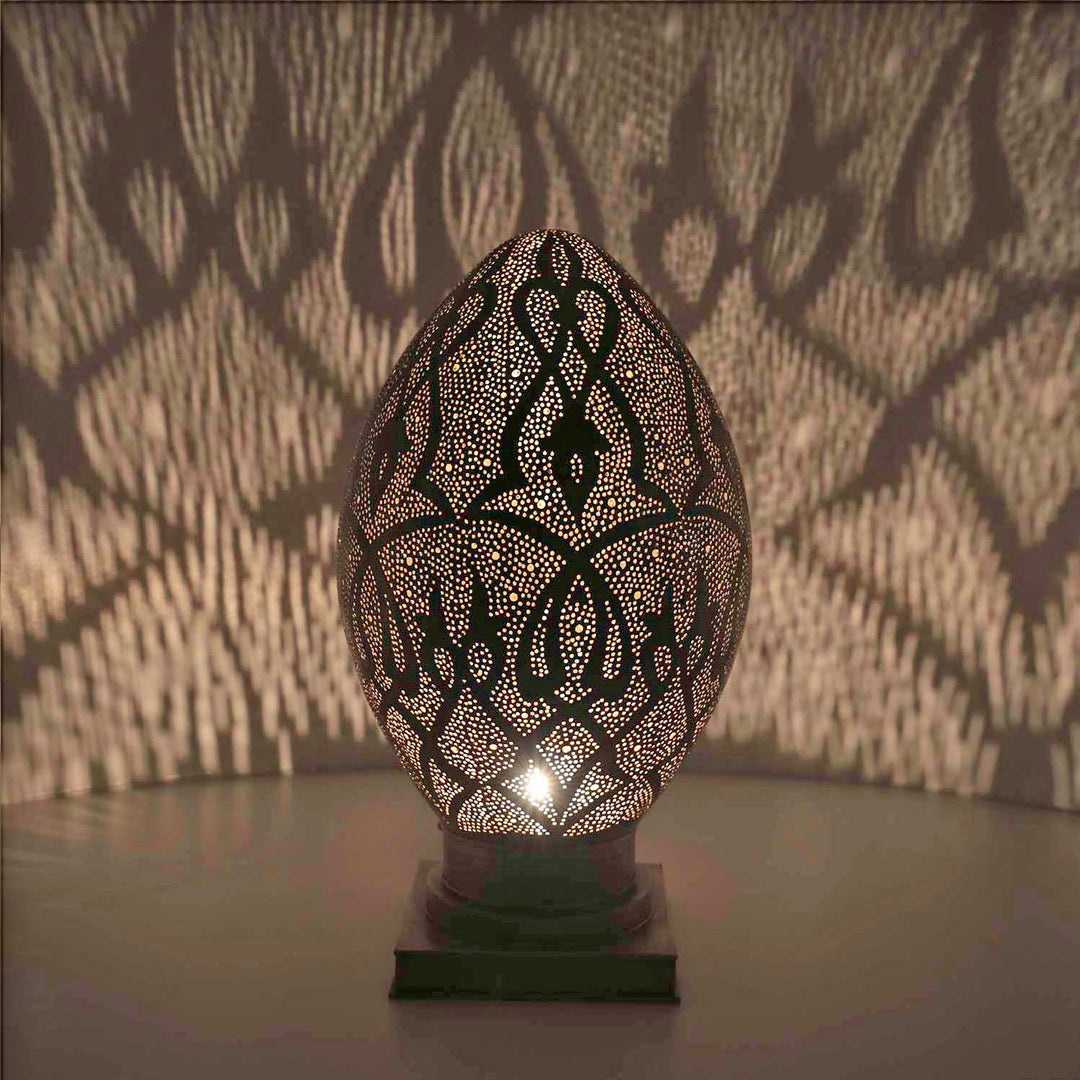 Marokkanische Messinglampe HIBA