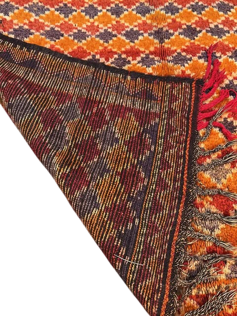 vintage Moroccan rug  Taznakht – 290 x 140 cm Unikat  V38