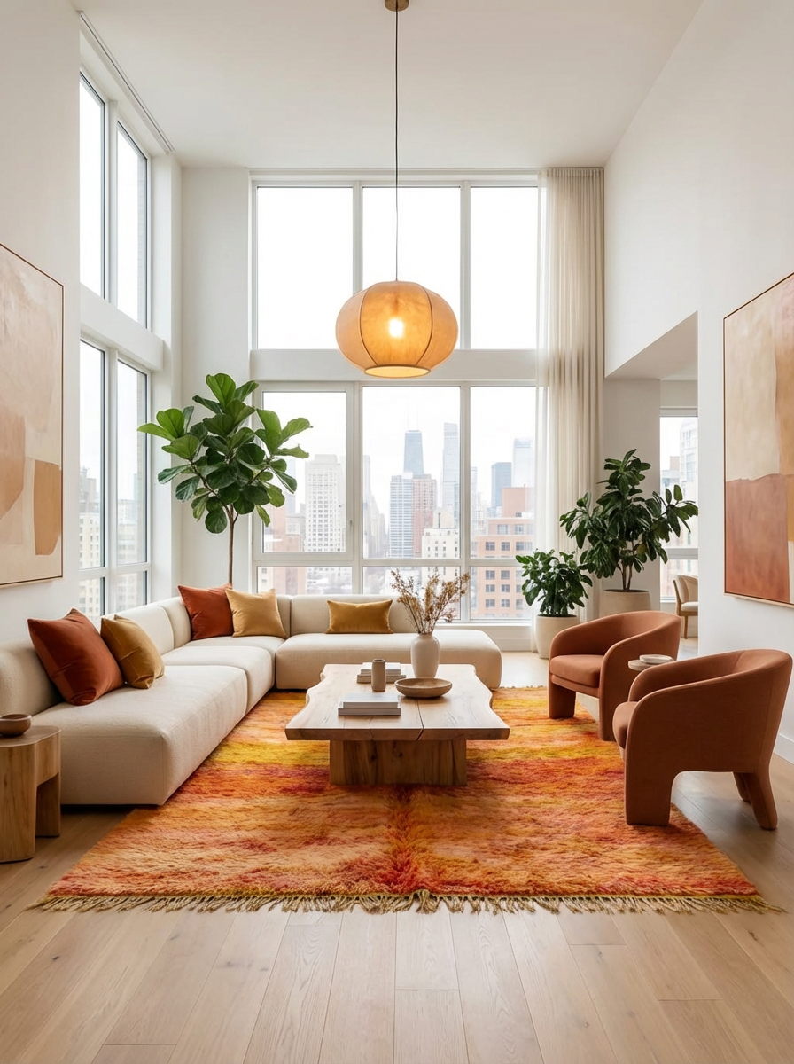 Custom Moroccan Rugs | Handmade Berber Carpets | Beni Ourain Wool Rugs