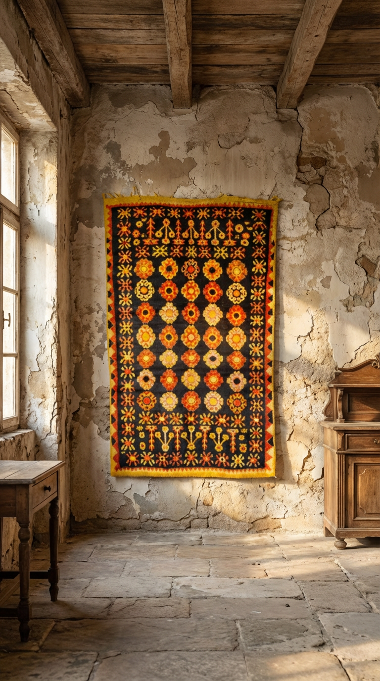 alter Berberteppich "Kaltum"  245 x 150 cm     