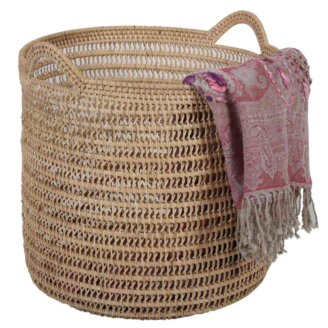 Rattankorb mit Henkel 