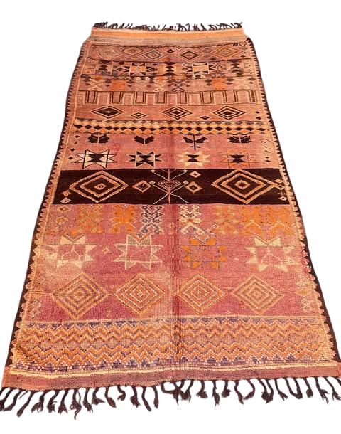 Alter Teppich   320 x 160 cm – Unikat  V30