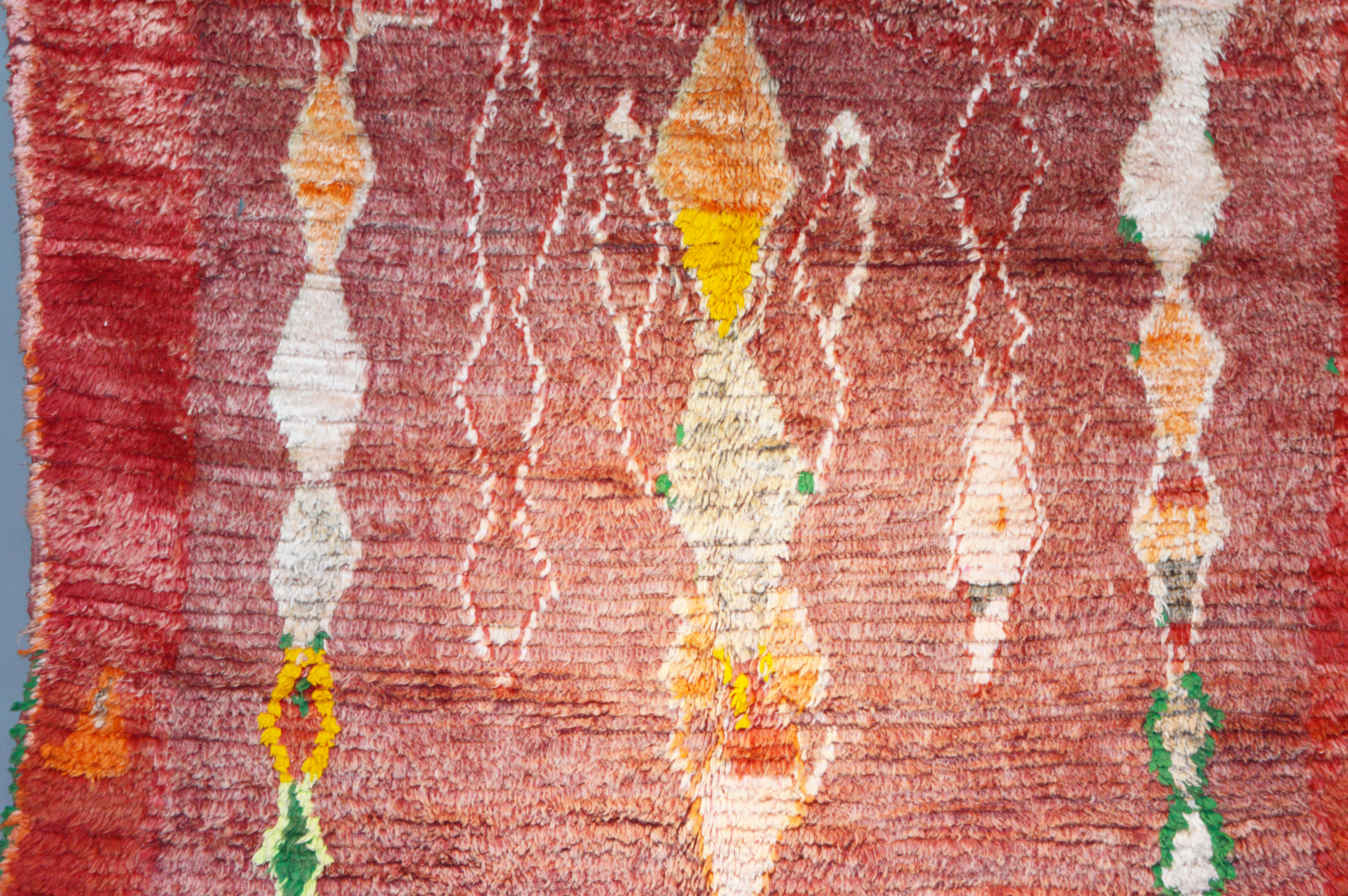 Alter marokkanischer Teppich "Talwat"  170 x 170 cm    