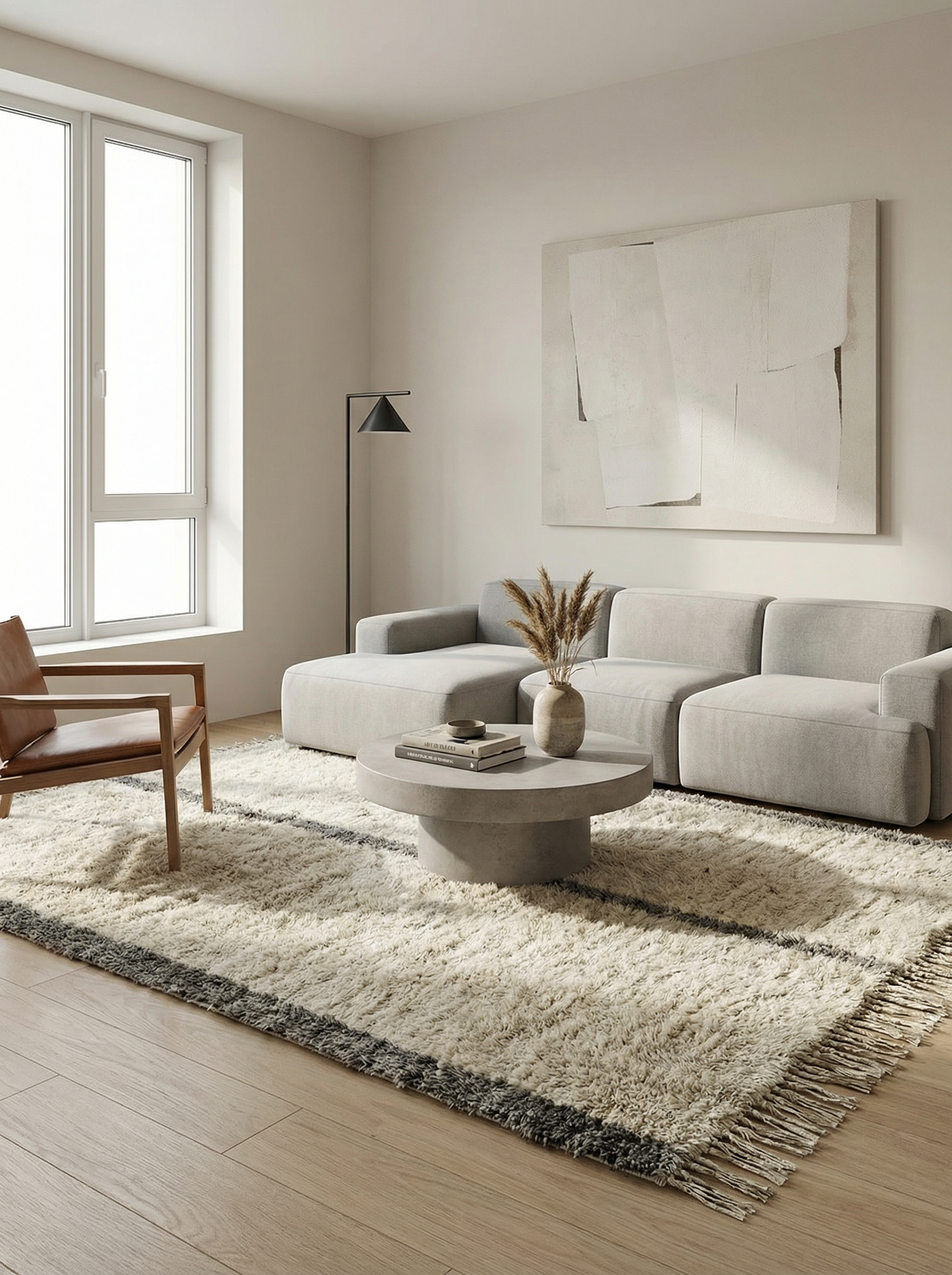  Beni Ourain Teppich handgeknüpft 