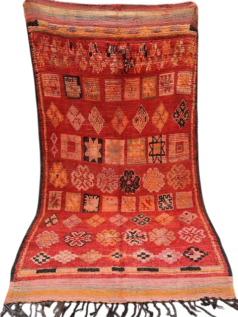 Alter Teppich – Boujaad Rug   310 x 160 cm – Unikat  V31