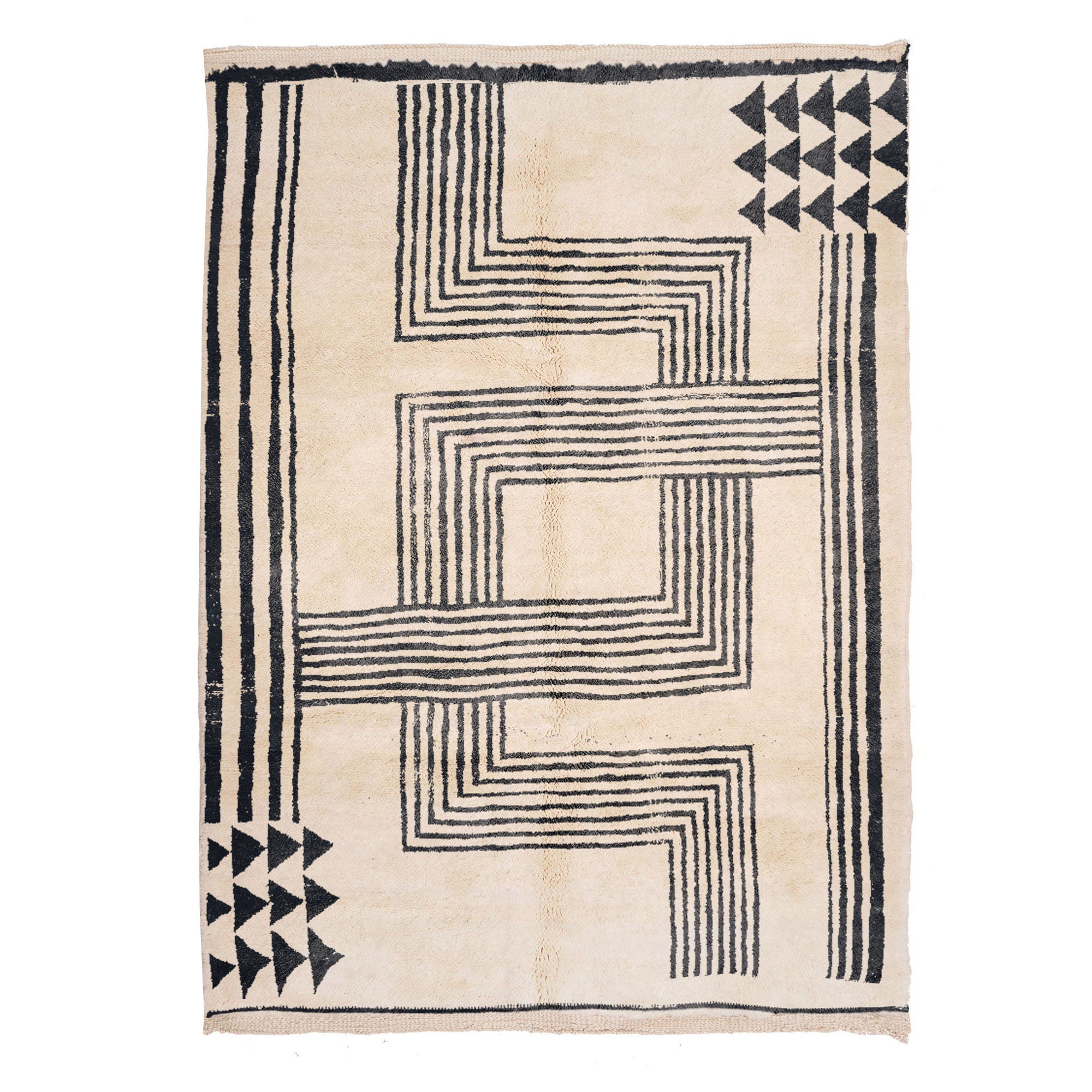 Custom Moroccan Rugs | Handmade Berber Carpets | Beni Ourain Wool Rugs