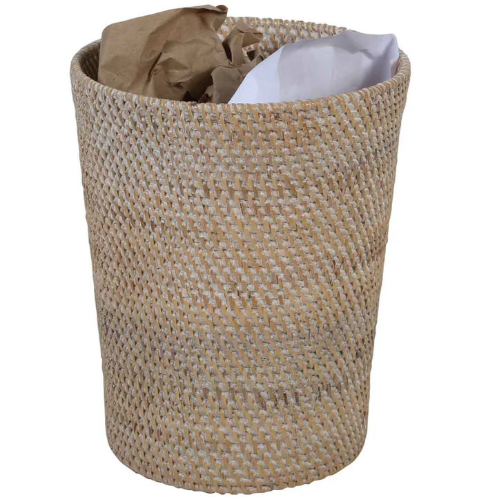 Rattan Papierkorb „Marko“