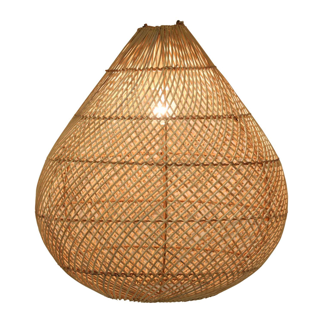 Pendelleuchte Rattan Esszimmer Lampe