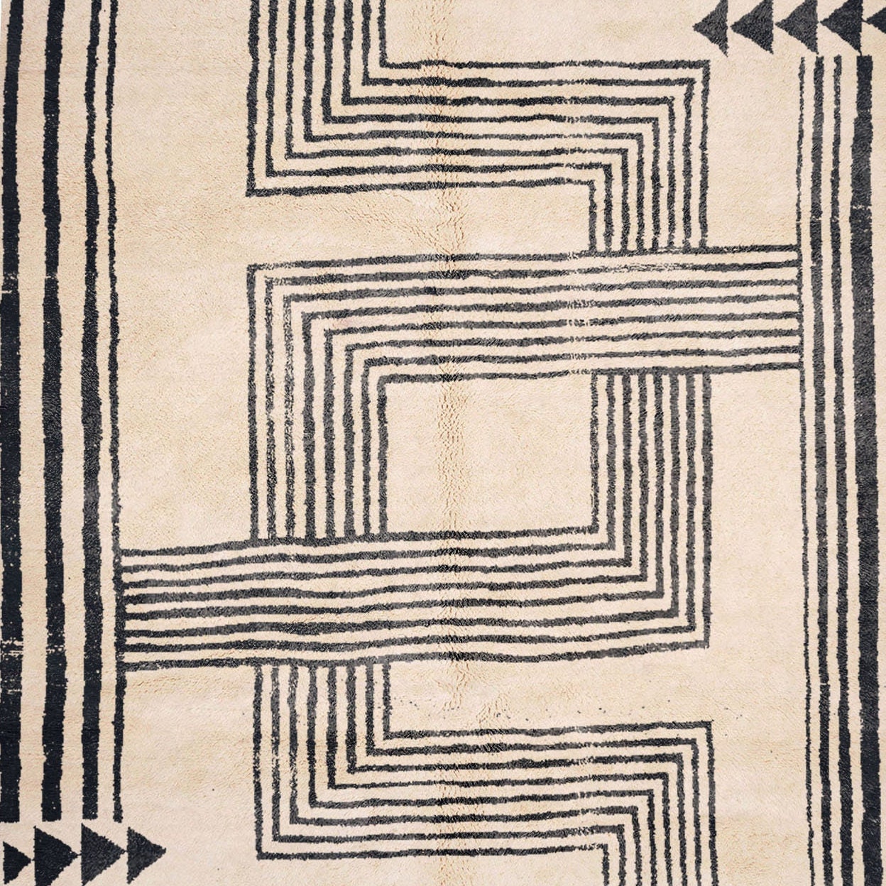 Custom Moroccan Rugs | Handmade Berber Carpets | Beni Ourain Wool Rugs