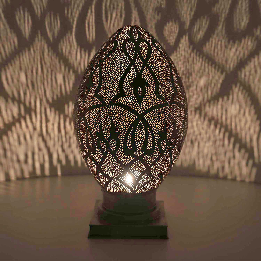 Marokkanische Messinglampe HIBA
