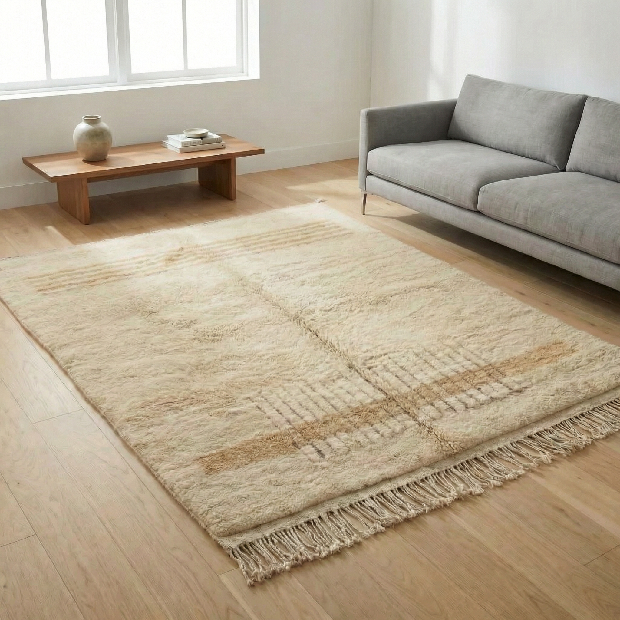 Custom Moroccan Rugs | Handmade Berber Carpets | Beni Ourain Wool Rugs