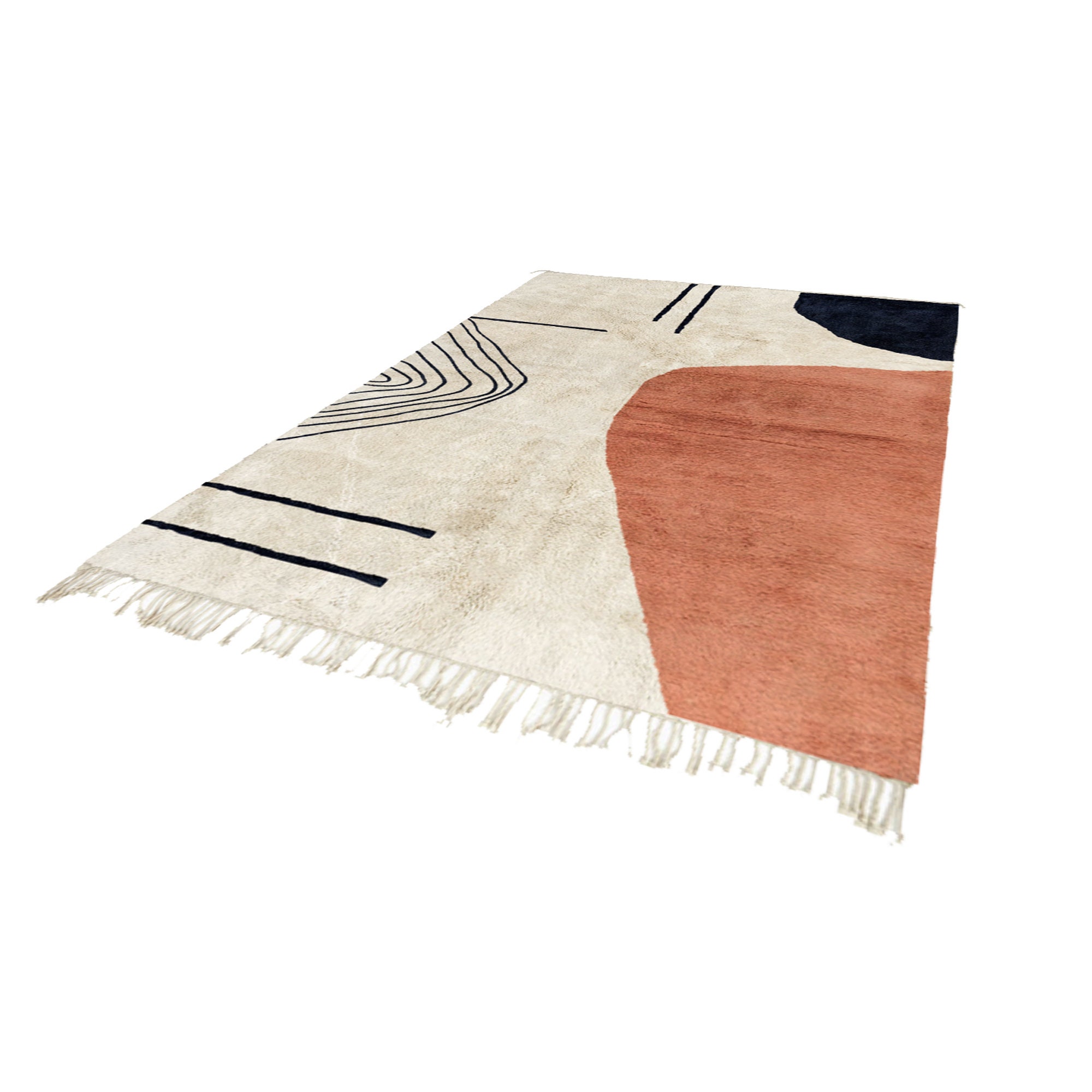 Tapis Beni ourain  Teppich  S 150 x 150  cm 