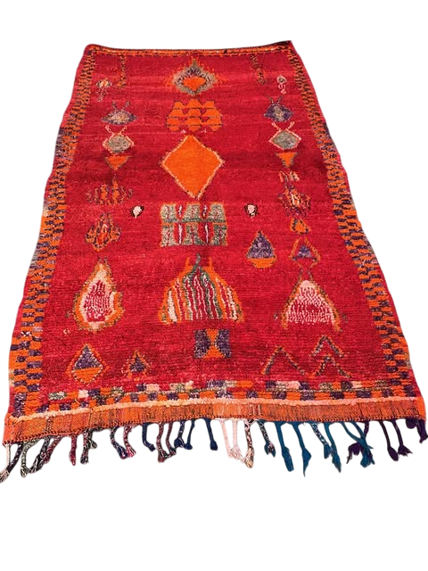 Alter Berberteppich  290 x  165 cm – Unikat V3 
