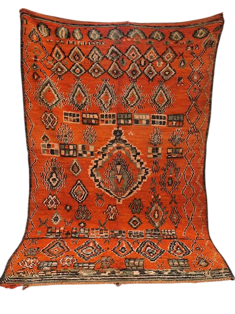 vintage Boujad Rug  270 x 170 cm – Unikat  V18