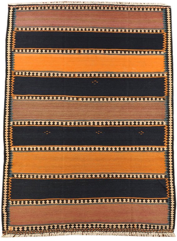 Alter Kelim Teppich  – 215 x 140 cm Unikat 14