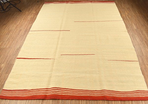 vintage  Kelim Teppich – 238 x 172 cm Unikat 3