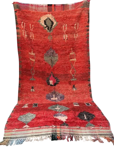Vintage Berber Teppich   300 x 150 cm – Unikat  V26