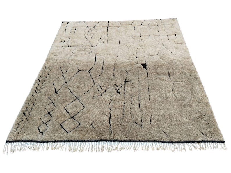 Custom Moroccan Rugs | Handmade Berber Carpets | Beni Ourain Wool Rugs