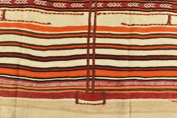 Kelim Teppich  – 128 x 123 cm Unikat 7