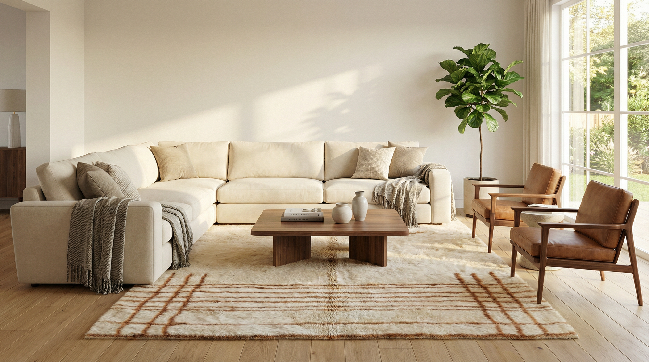 Tapis Beni ourain  Teppich  S 150 x 150  cm 