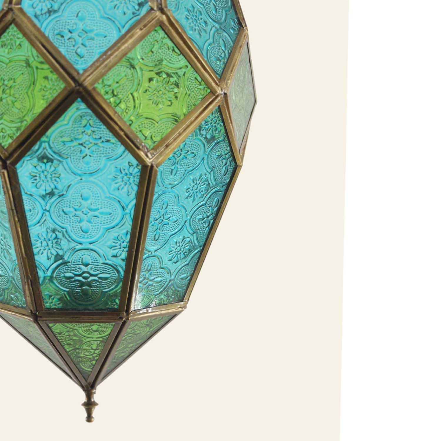 Orientalische Deckenleuchte – Selma  Grün