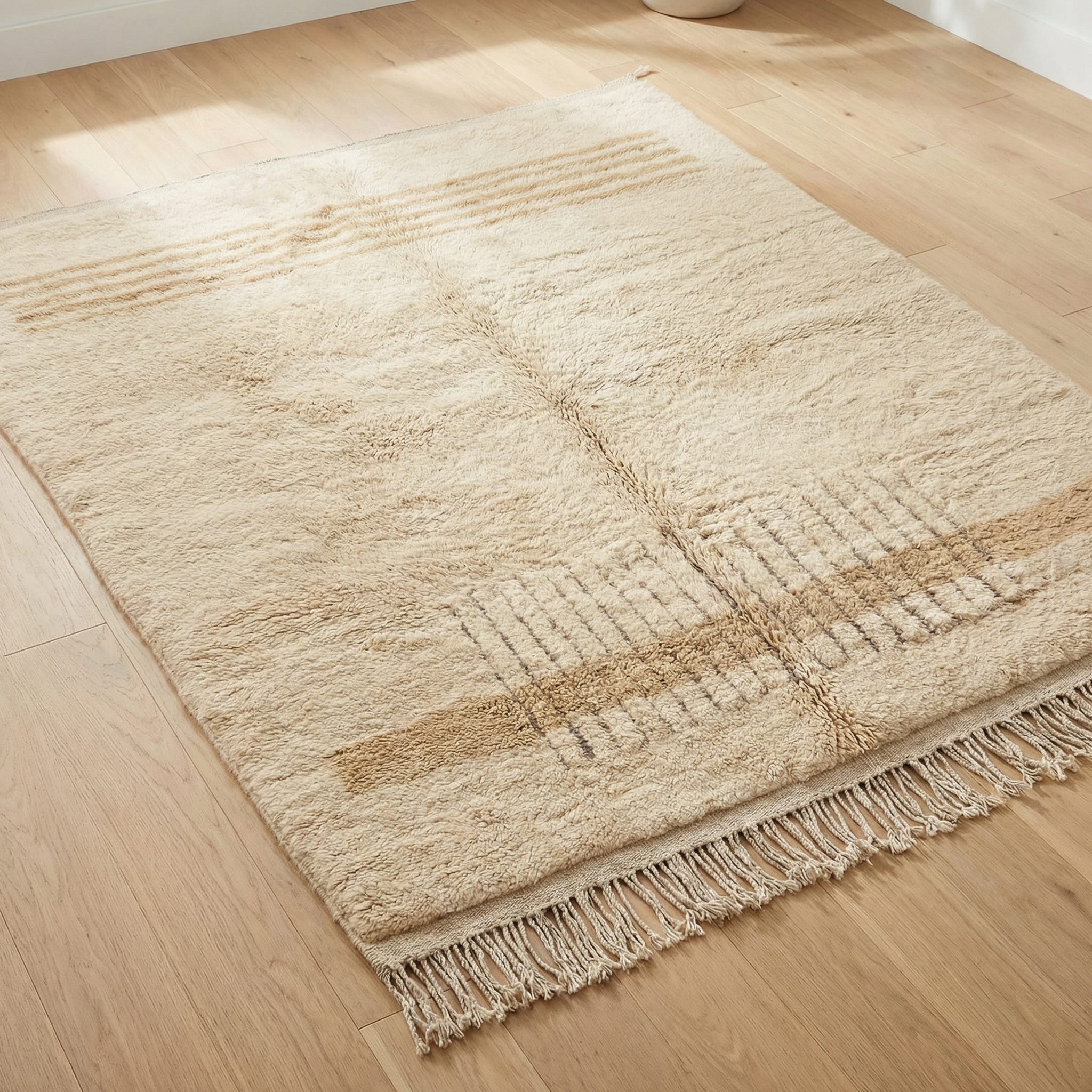 Custom Moroccan Rugs | Handmade Berber Carpets | Beni Ourain Wool Rugs