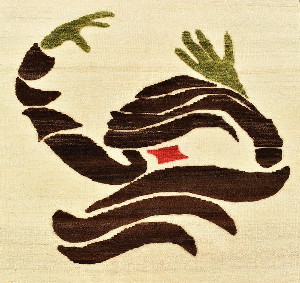 Kelim Teppich  – 113 x 103 cm Unikat 11