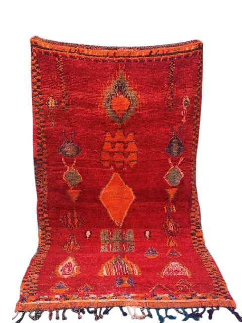 Alter Berberteppich  290 x  165 cm – Unikat V3 