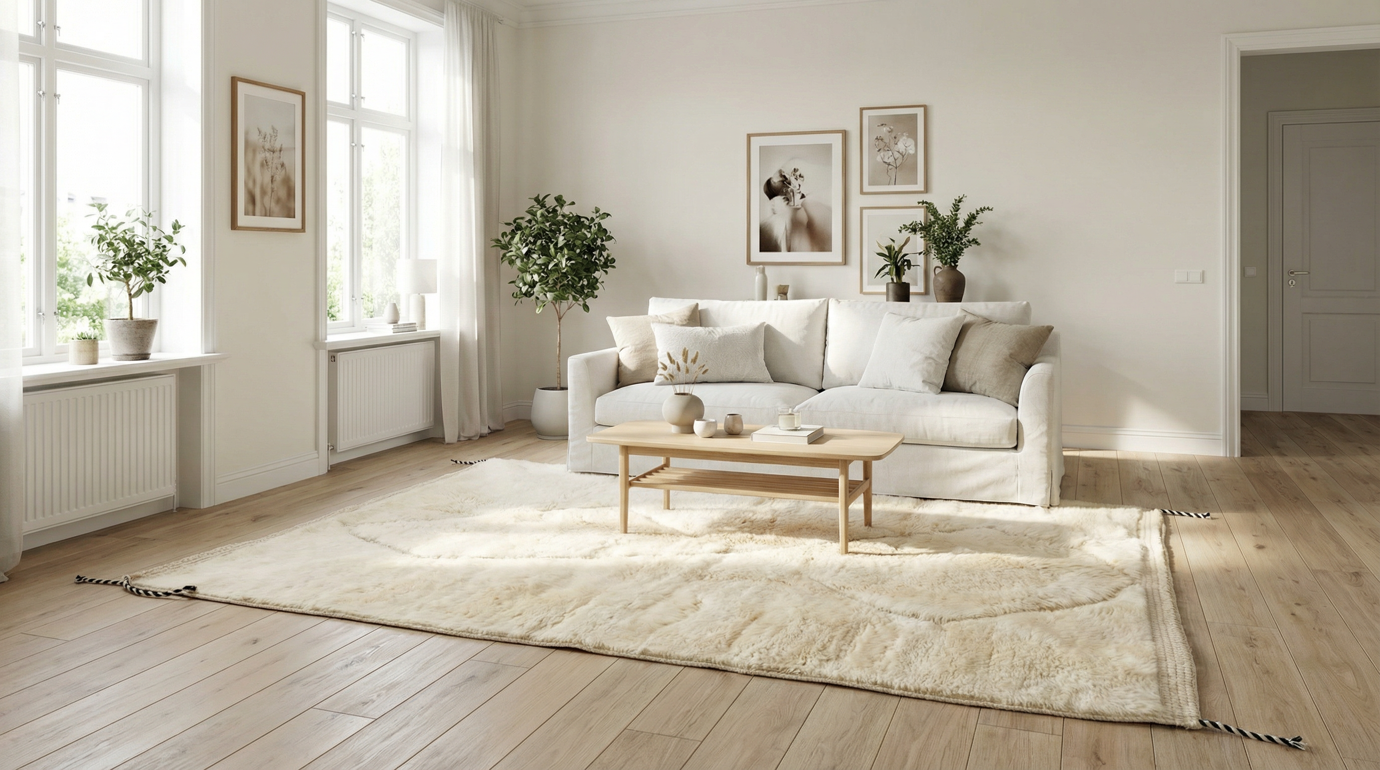 Custom Moroccan Rugs | Handmade Berber Carpets | Beni Ourain Wool Rugs