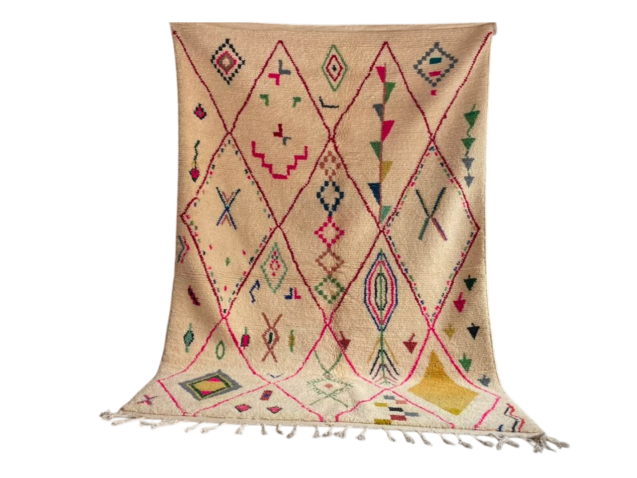 Alter Teppich – vintage Teppich aus  Azilal  ca. 300 x 200 cm – Unikat  V34
